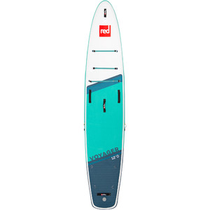  Red Paddle Co 12'0 Voyager Stand Up Paddle Board Bolsa, Bomba, Remo Y Correa - Hybrid Paquete Resistente